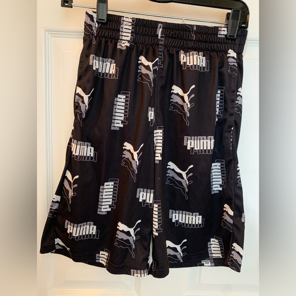 Puma boy’s size 14/16 pull on shorts 9 1/2” rise
